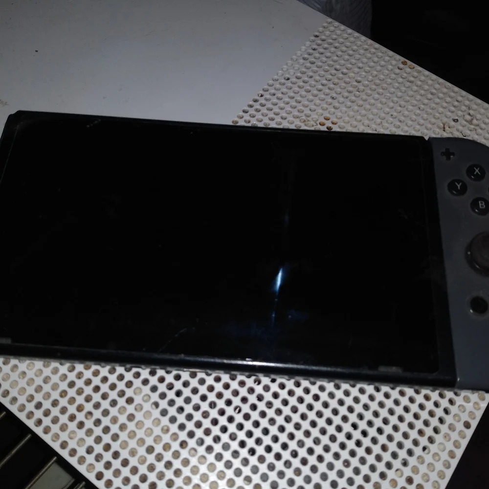 Gray Handheld Gaming Console